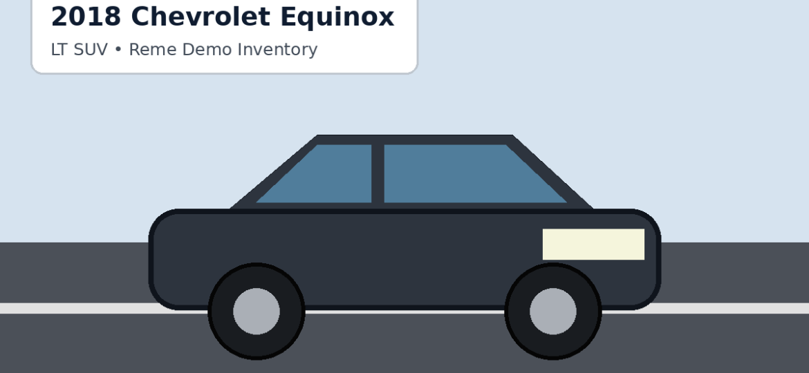 2018 Chevrolet Equinox Demo
