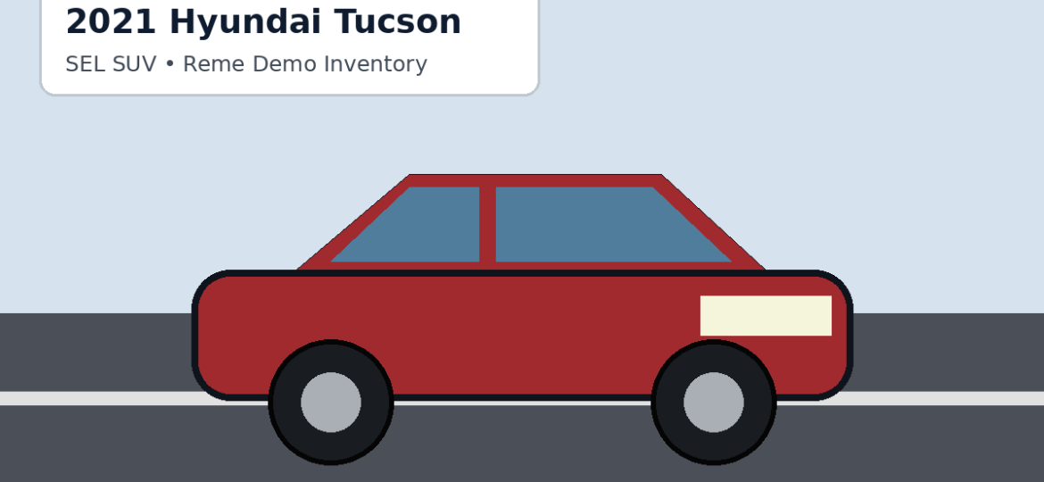 2021 Hyundai Tucson Demo