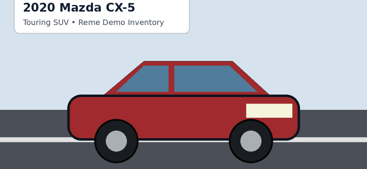 2020 Mazda CX-5 Demo