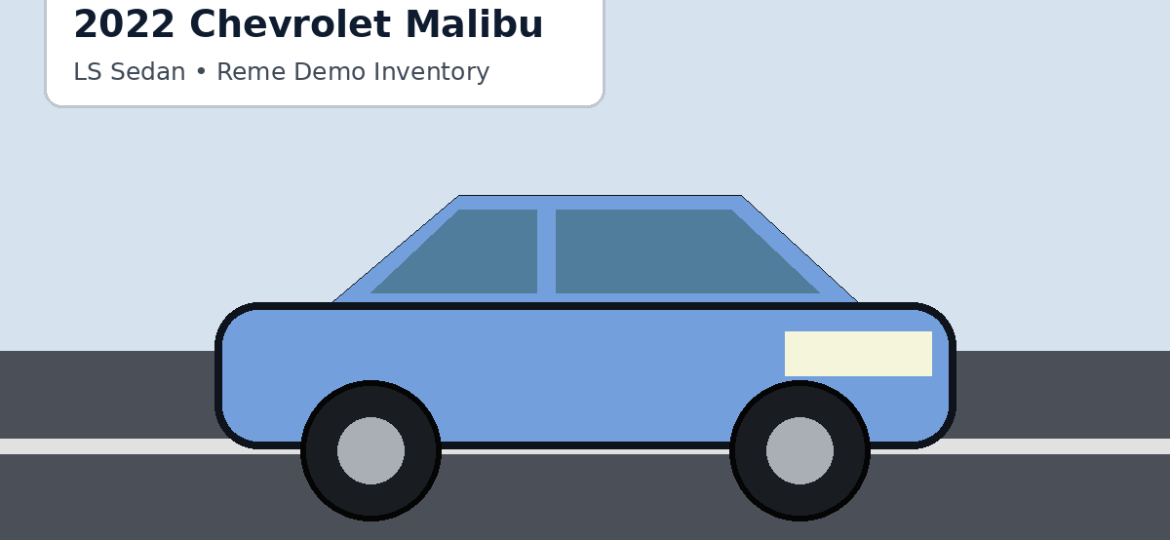 2022 Chevrolet Malibu Demo